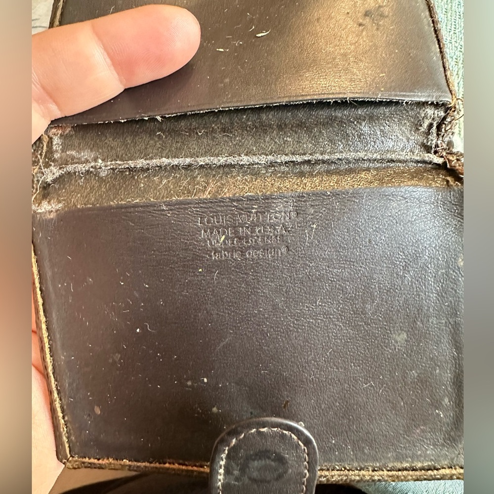 Vintage Louis Vuitton wallets and glasses case - Picture 11 of 11